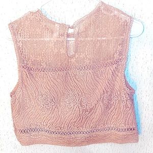 Lace Crop Top